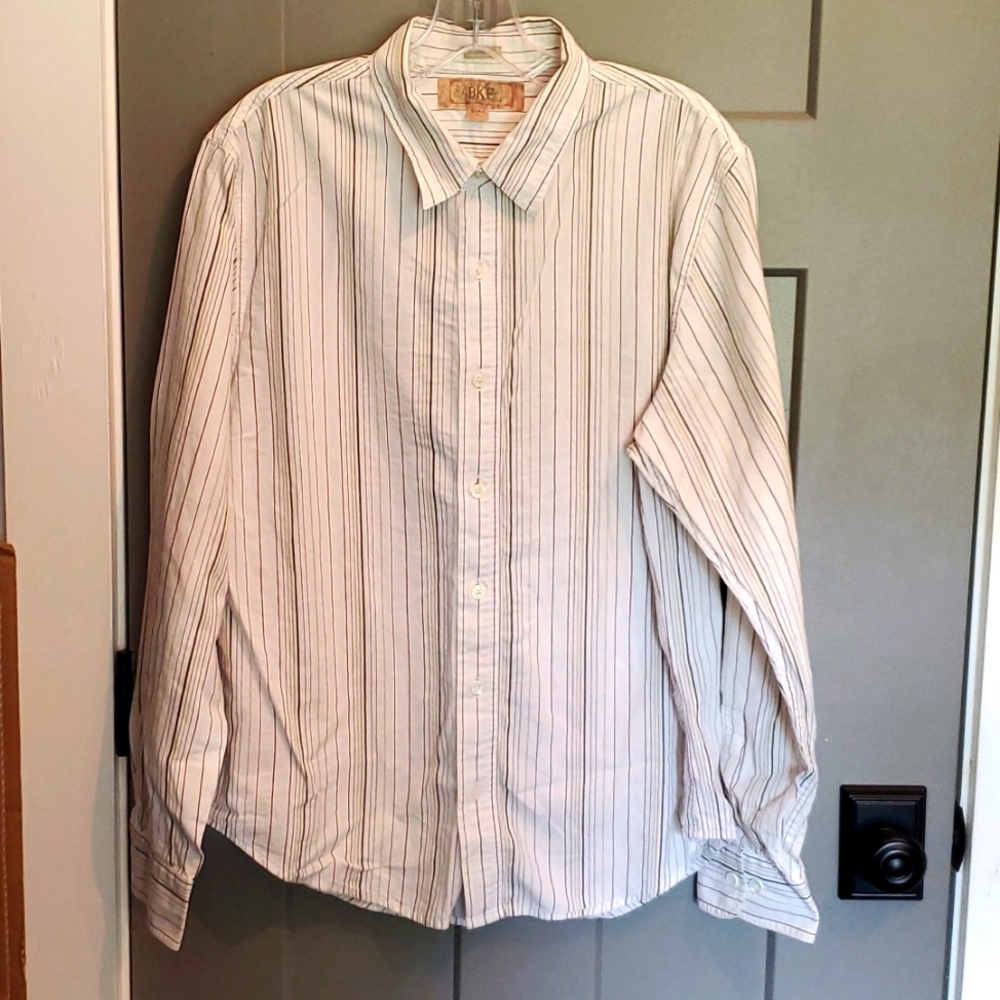 BKE MEN'S button down SHIRT  sz Large